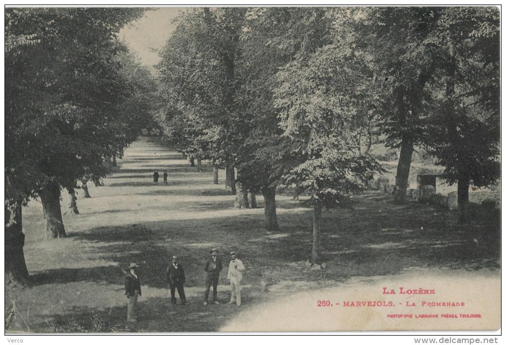 Carte Postale Ancienne de MARVEJOLS