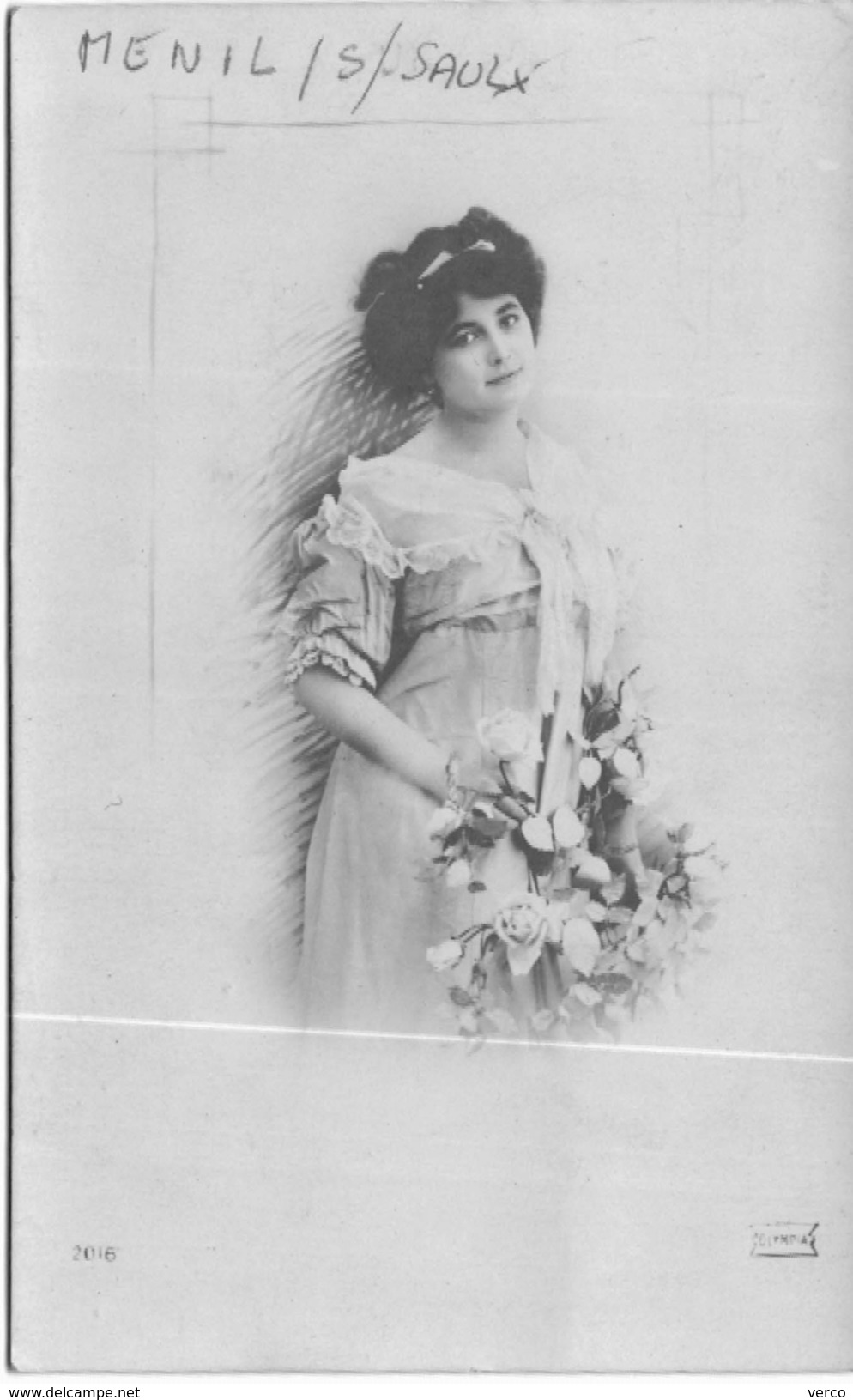 Carte Postale Ancienne de MENIL SUR SAULX