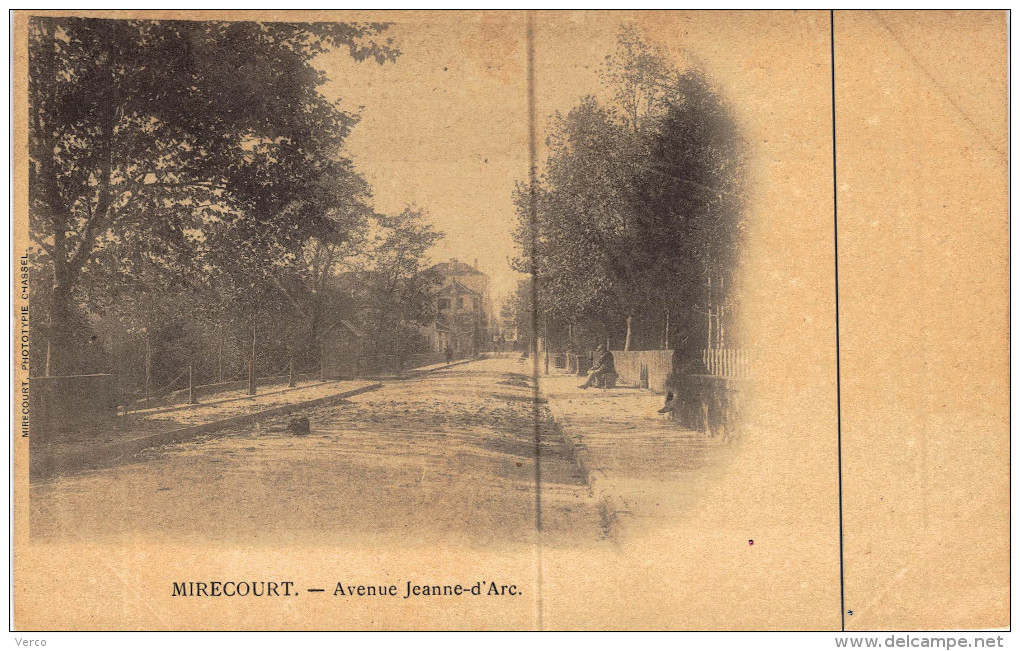 Carte Postale Ancienne de MIRECOURT