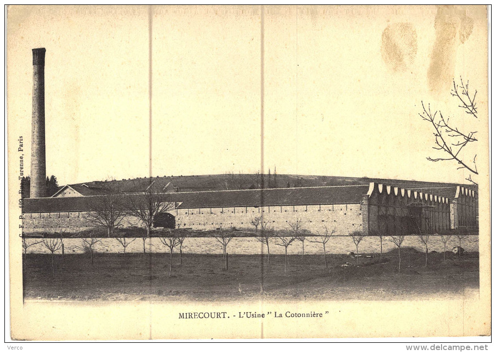 Carte Postale Ancienne de MIRECOURT