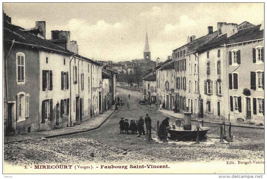 Carte Postale Ancienne de MIRECOURT