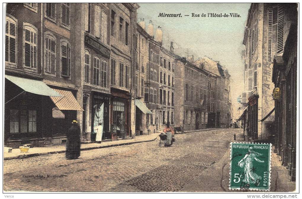 Carte Postale Ancienne de MIRECOURT