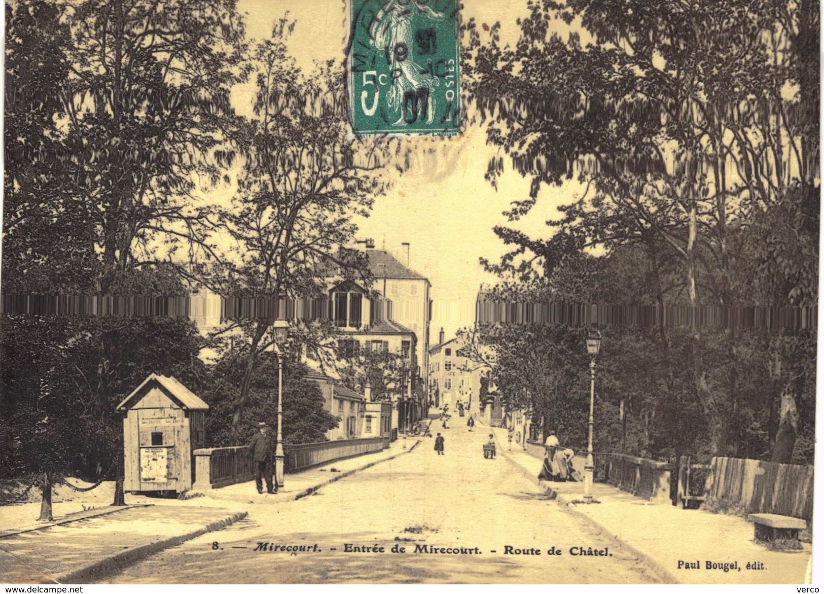 Carte postale ancienne de MIRECOURT