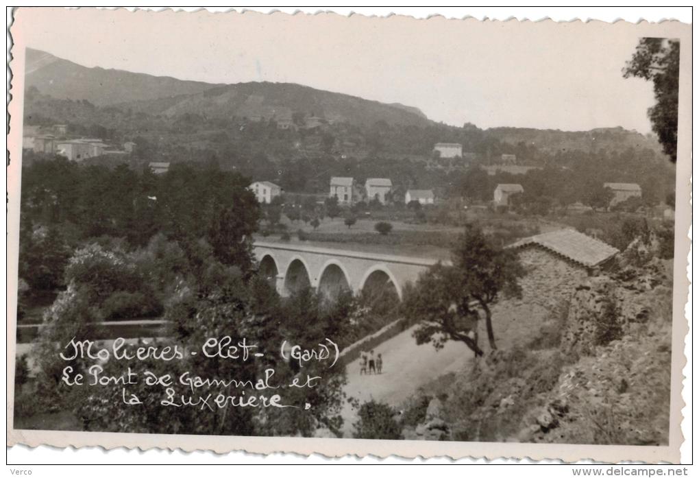 Carte Postale Ancienne de MOLIERES SUR CEZE