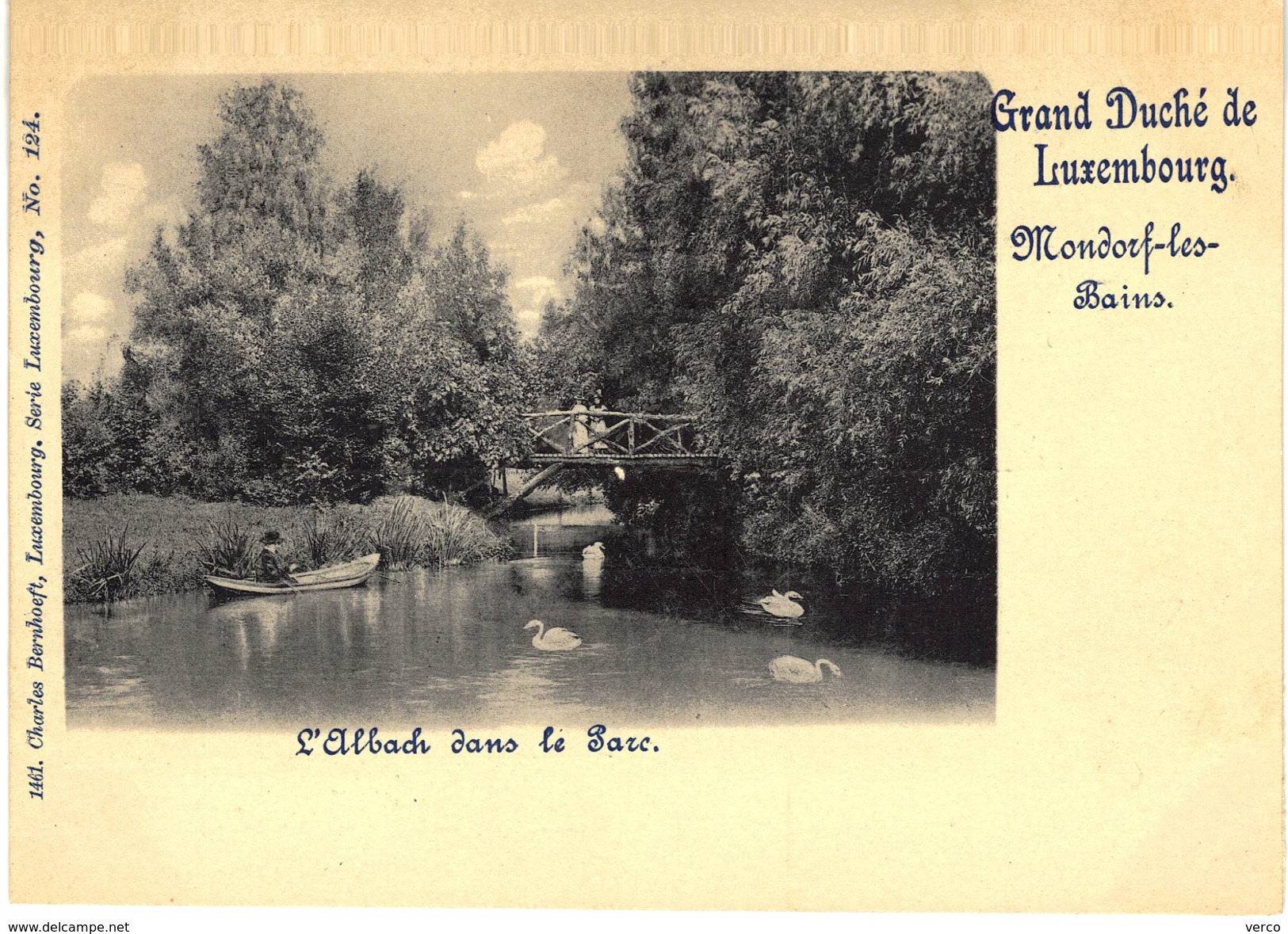 Carte postale ancienne de MONDORF les BAINS