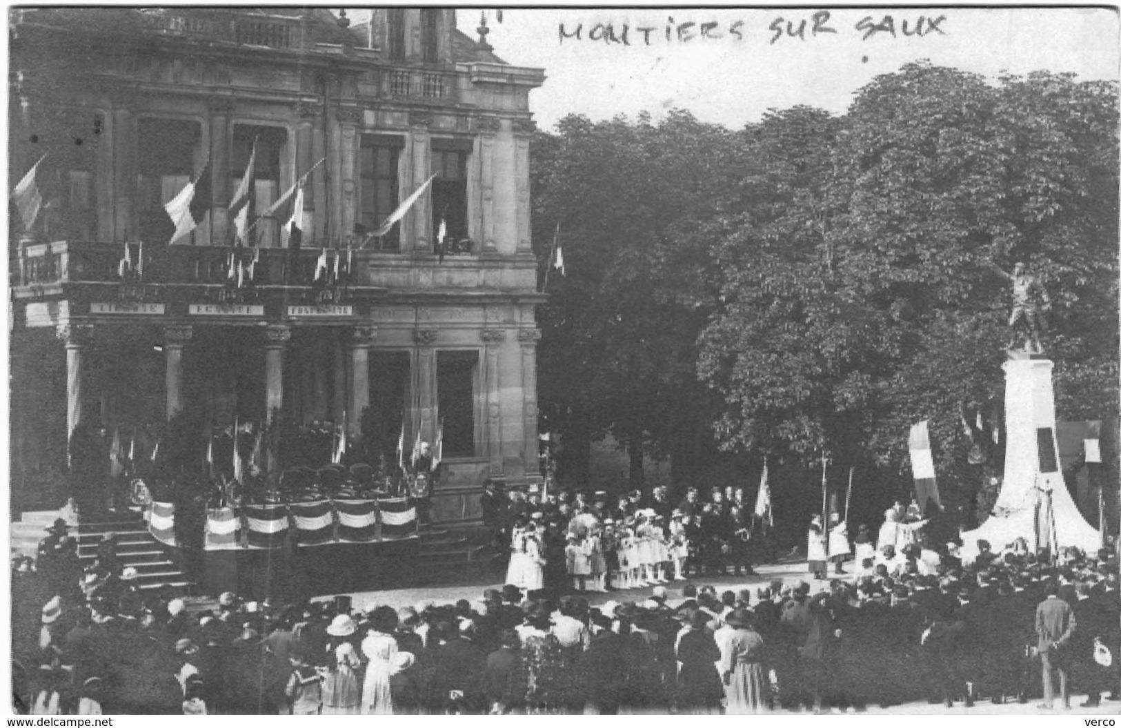 Carte Postale Ancienne de MONTIERS SUR SAULX