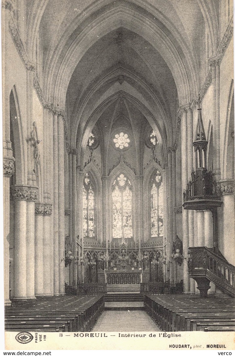 Carte POSTALE Ancienne de MOREUIL