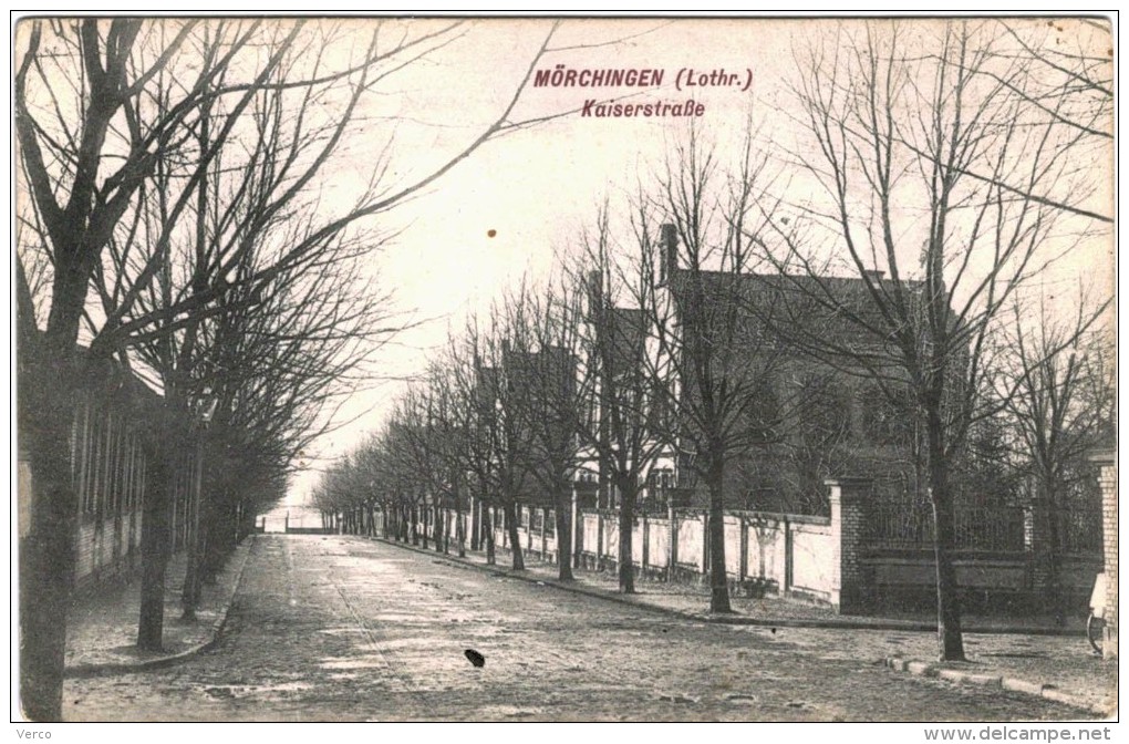 Carte Postale Ancienne de MORHANGE