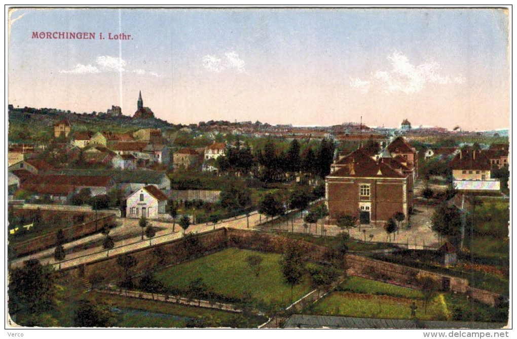 Carte Postale Ancienne de MORHANGE