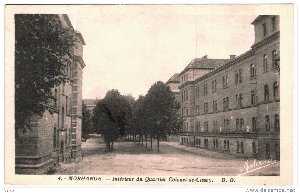 Carte Postale Ancienne de MORHANGE