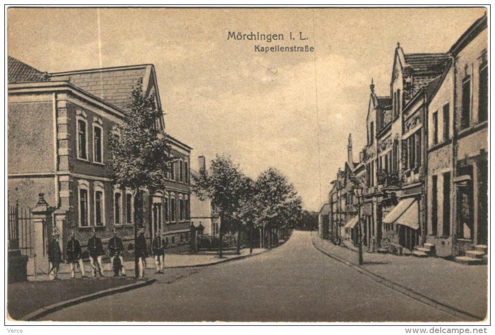 Carte Postale Ancienne de MORHANGE
