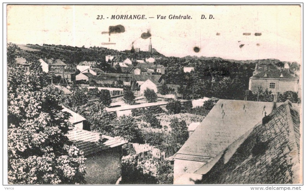 Carte Postale Ancienne de MORHANGE