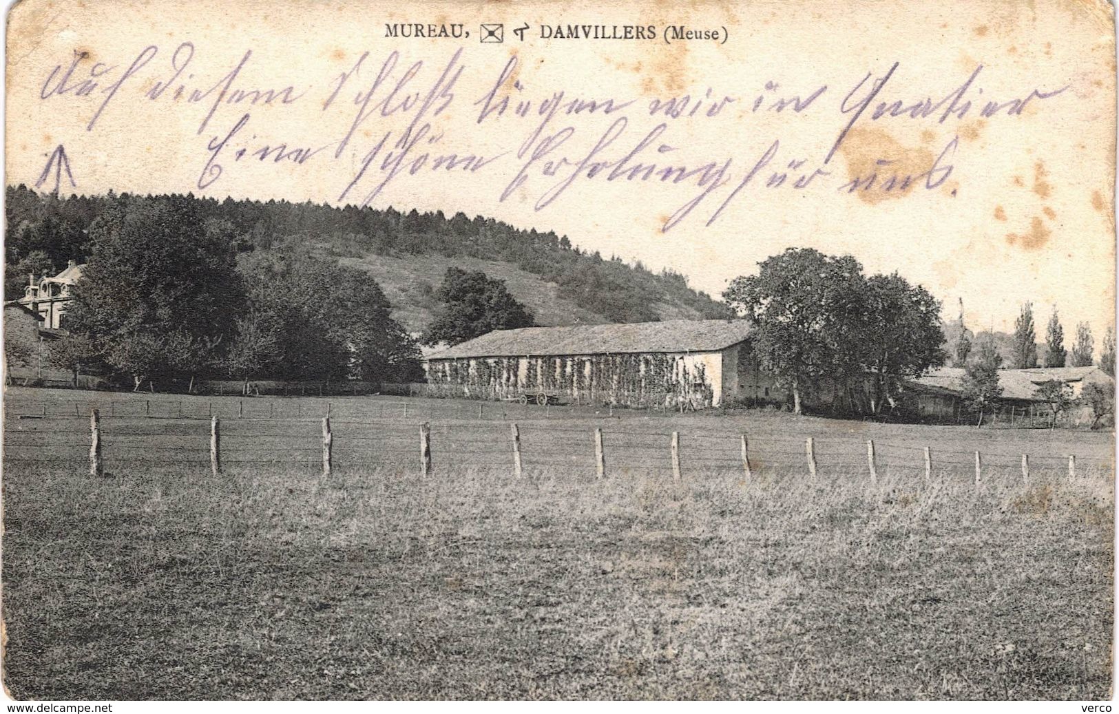 Carte POSTALE Ancienne de  MURAUX / DAMVILLERS -
