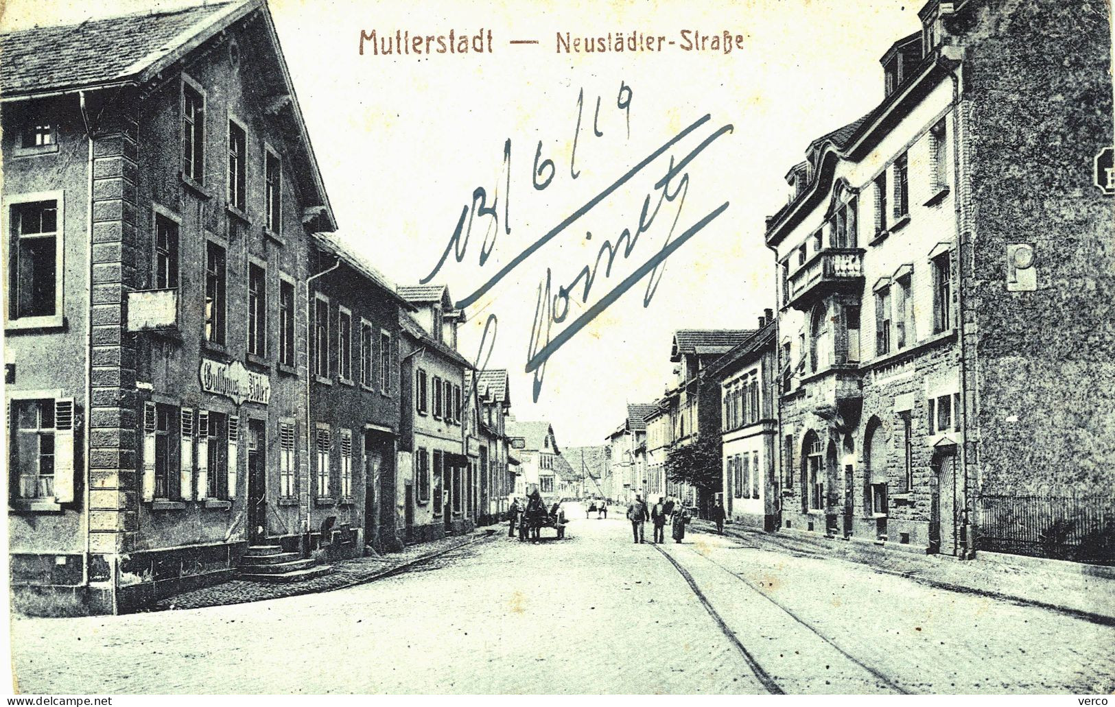 Carte POSTALE  Ancienne de MUTTERSTADT