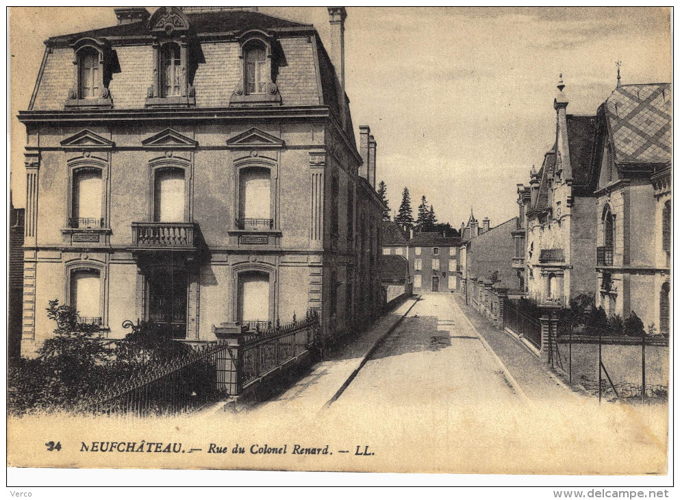 Carte Postale Ancienne de NEUFCHATEAU