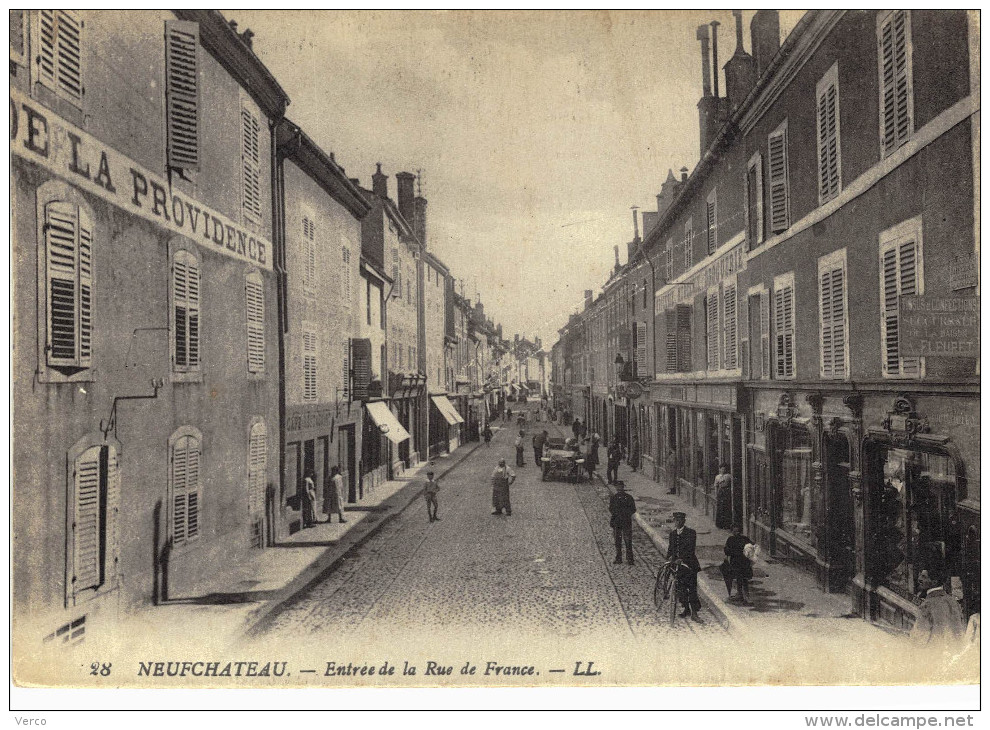 Carte Postale Ancienne de NEUFCHATEAU