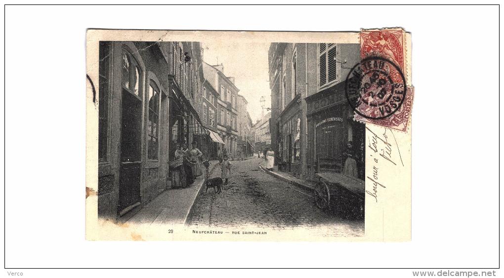 Carte Postale Ancienne de NEUFCHATEAU