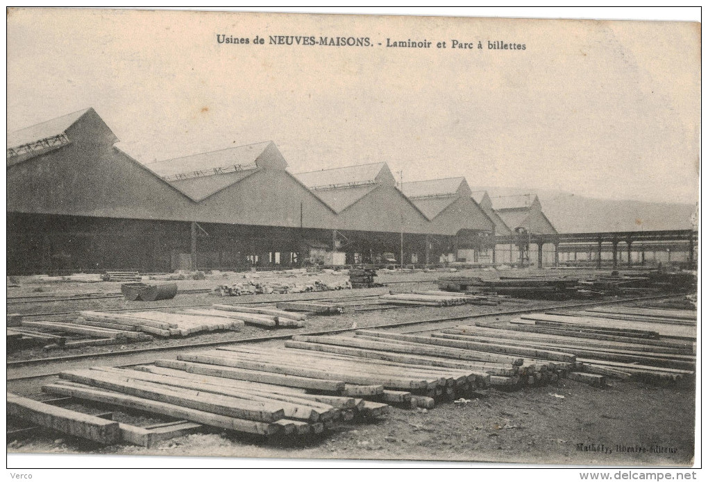Carte Postale Ancienne de NEUVES MAISONS