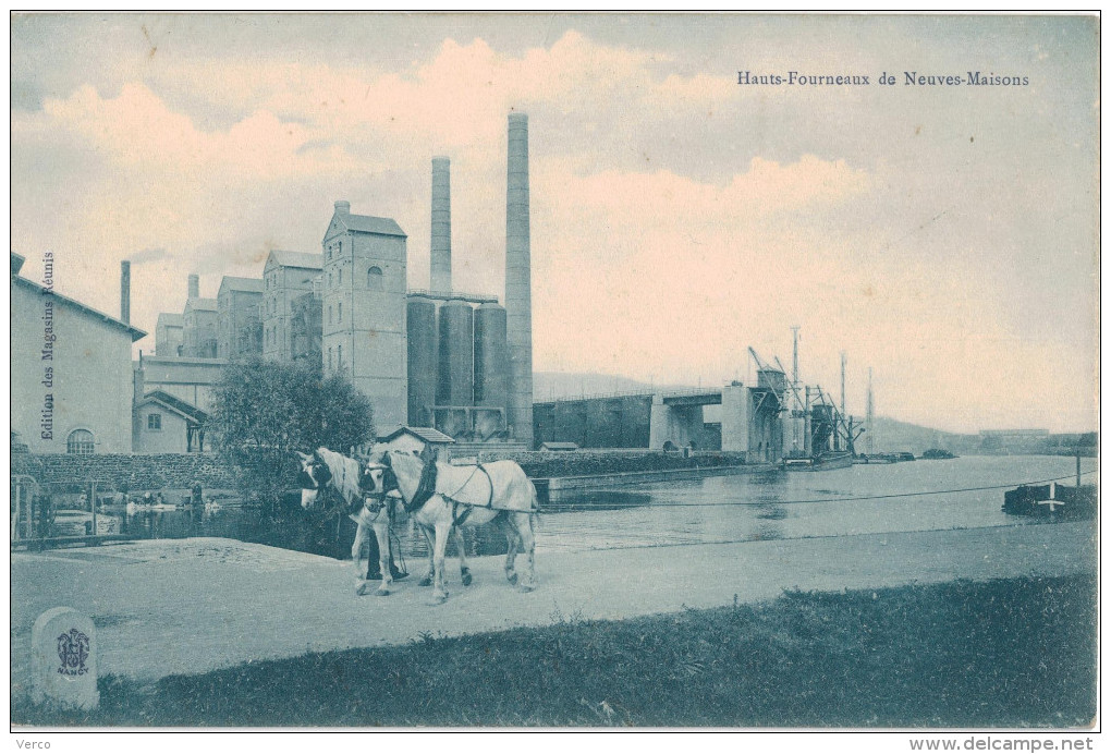 Carte Postale Ancienne de NEUVES MAISONS