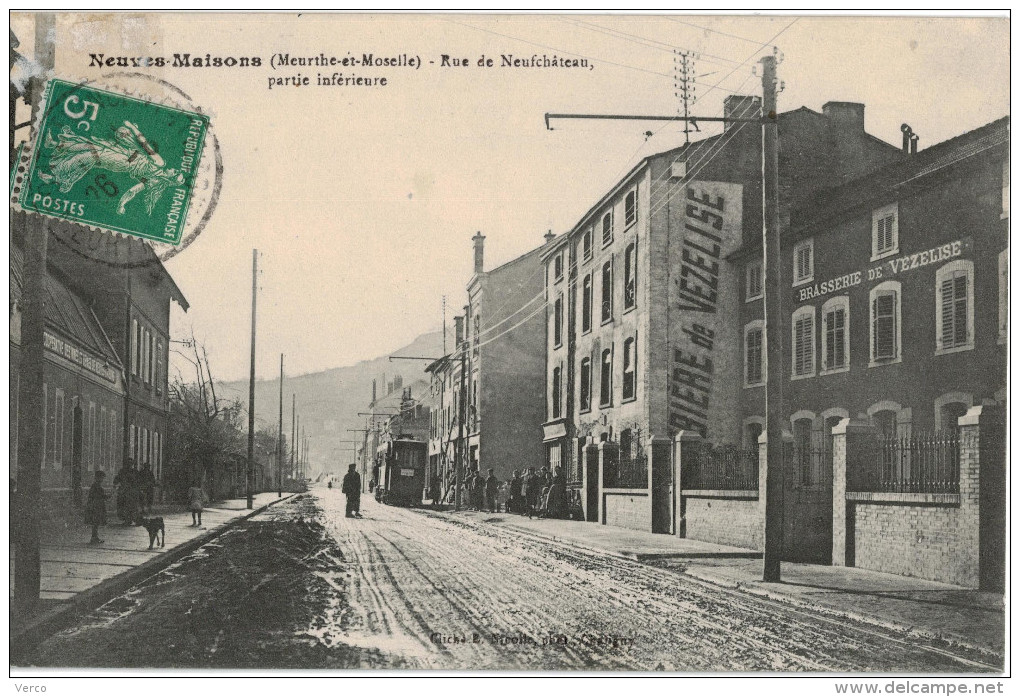 Carte Postale Ancienne de NEUVES MAISONS