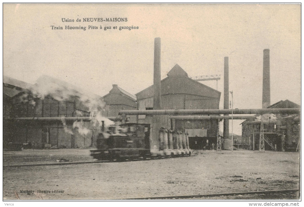 Carte Postale Ancienne de NEUVES MAISONS