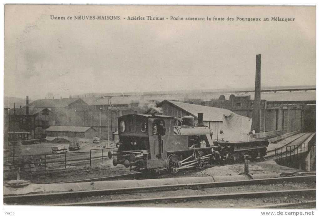 Carte Postale Ancienne de NEUVES MAISONS