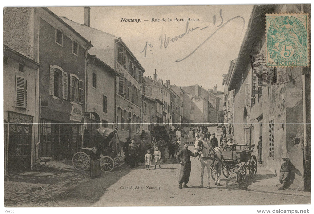 Carte Postale Ancienne de NOMENY