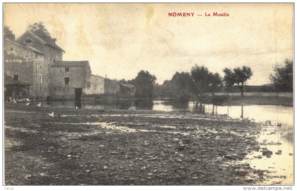 Carte Postale Ancienne de NOMENY