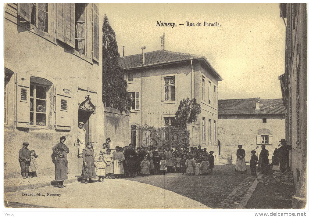 Carte Postale Ancienne de NOMENY