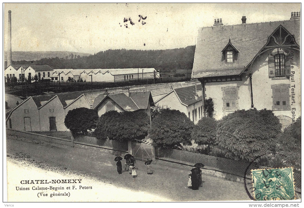 Carte Postale Ancienne de  NOMEXY