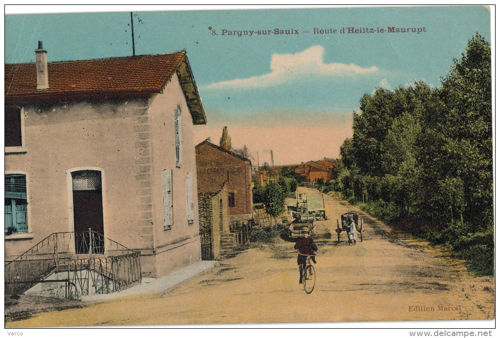 Carte Postale Ancienne de PARGNY SUR SAULX