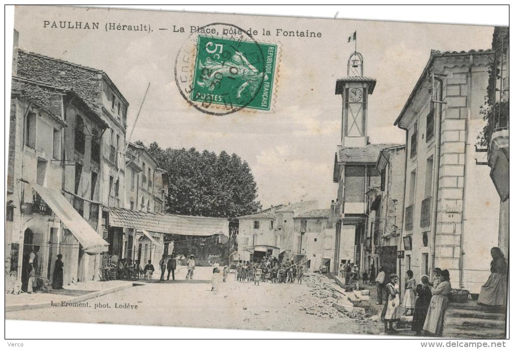 Carte Postale Ancienne de PAULHAN