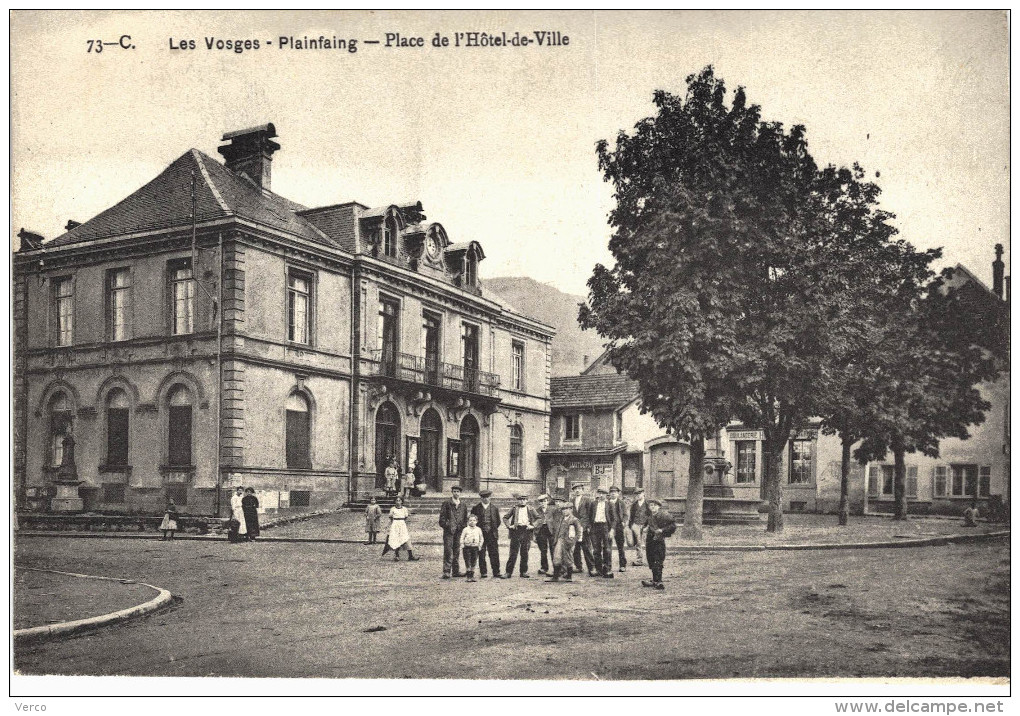 Carte Postale Ancienne de PLAINFAING