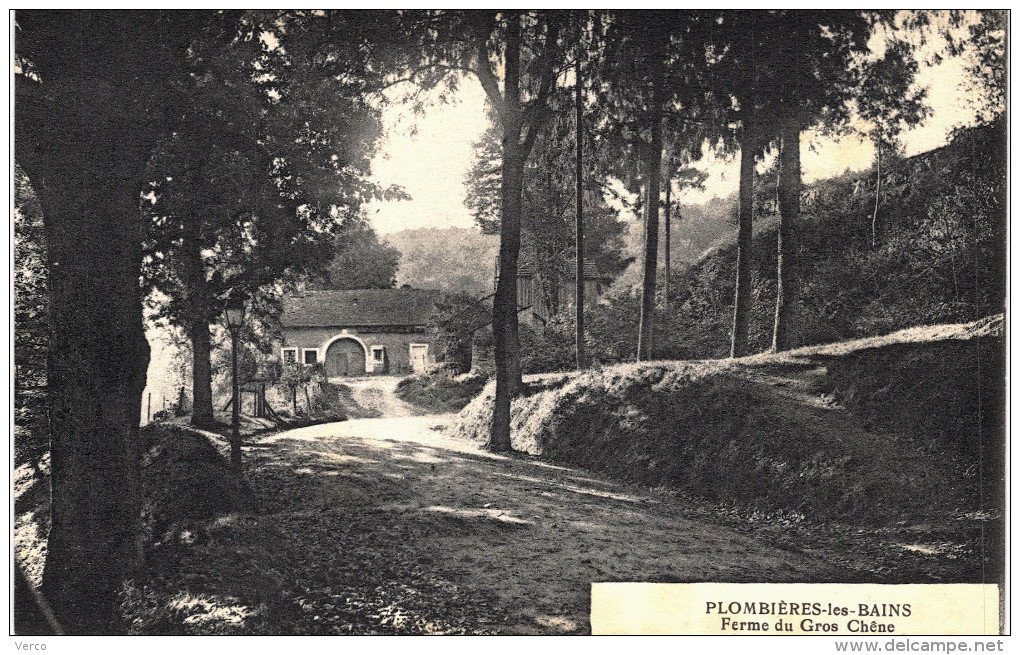Carte Postale Ancienne de PLOMBIERES les BAINS