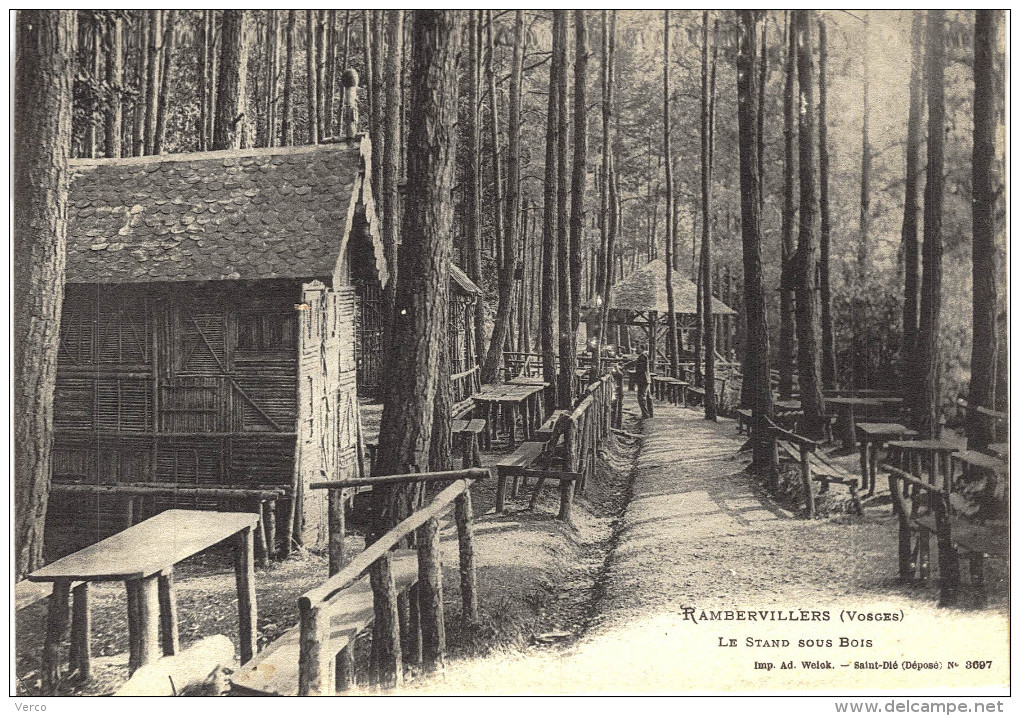 Carte Postale Ancienne de RAMBERVILLERS