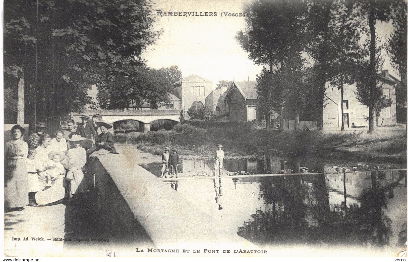 Carte postale ancienne de RAMBERVILLERS