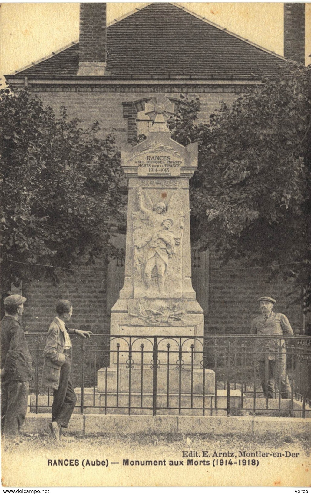 Carte postale ancienne de RANCES