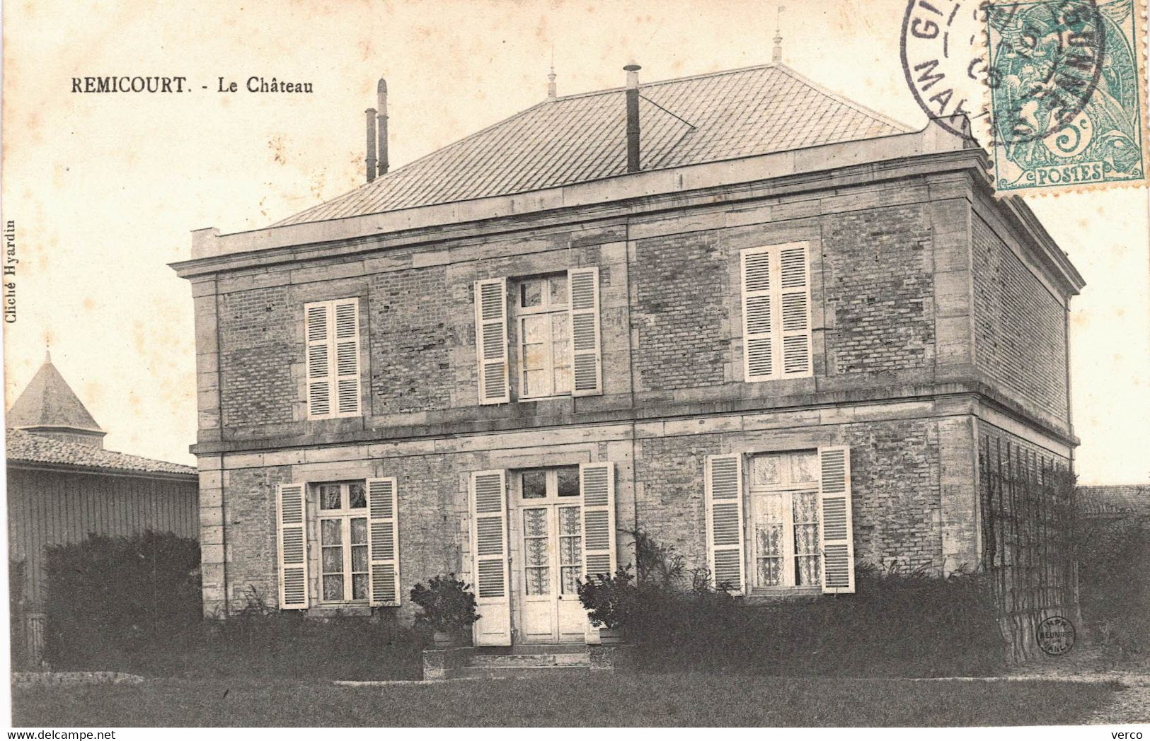 Carte POSTALE  Ancienne  de  REMICOURT - Le Chateau