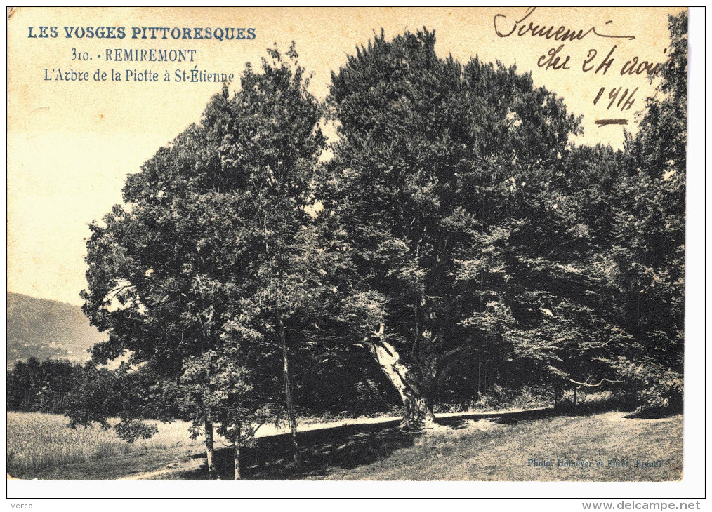 Carte Postale Ancienne de REMIREMONT