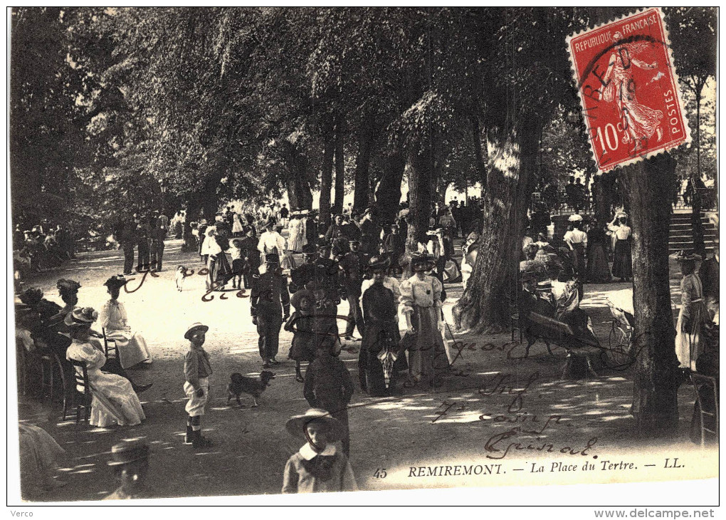 Carte Postale Ancienne de REMIREMONT
