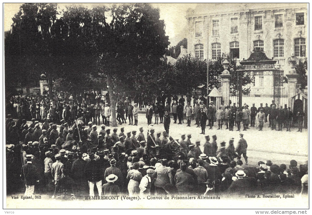 Carte Postale Ancienne de REMIREMONT