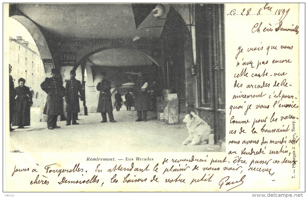 Carte Postale Ancienne de REMIREMONT