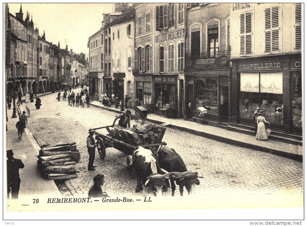Carte Postale Ancienne de REMIREMONT