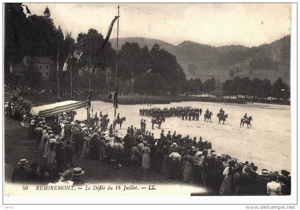 Carte Postale Ancienne de REMIREMONT