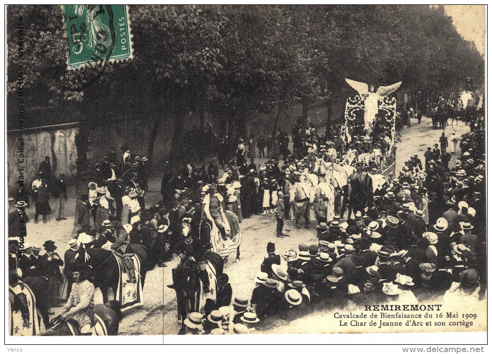Carte Postale Ancienne de REMIREMONT