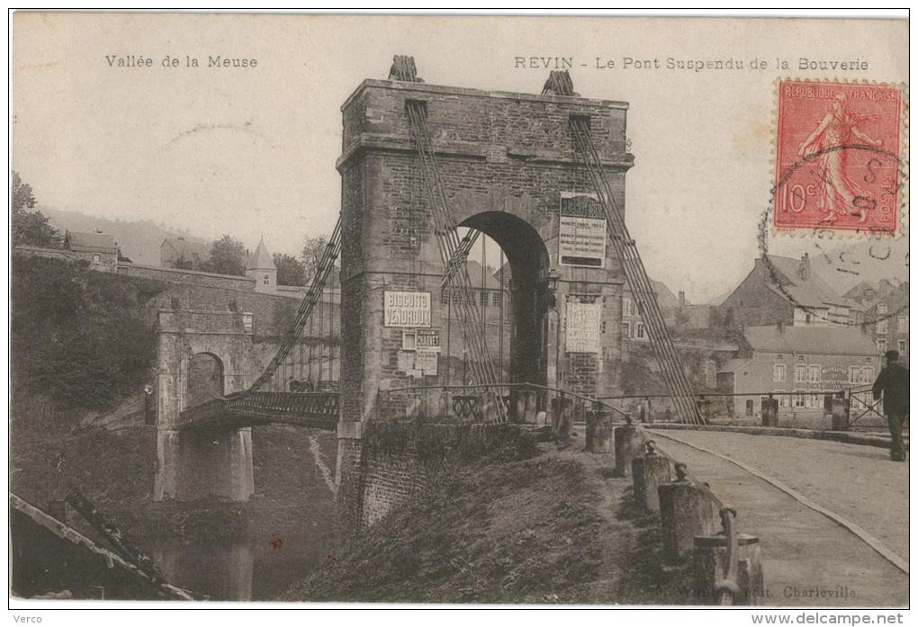 Carte Postale Ancienne de REVIN