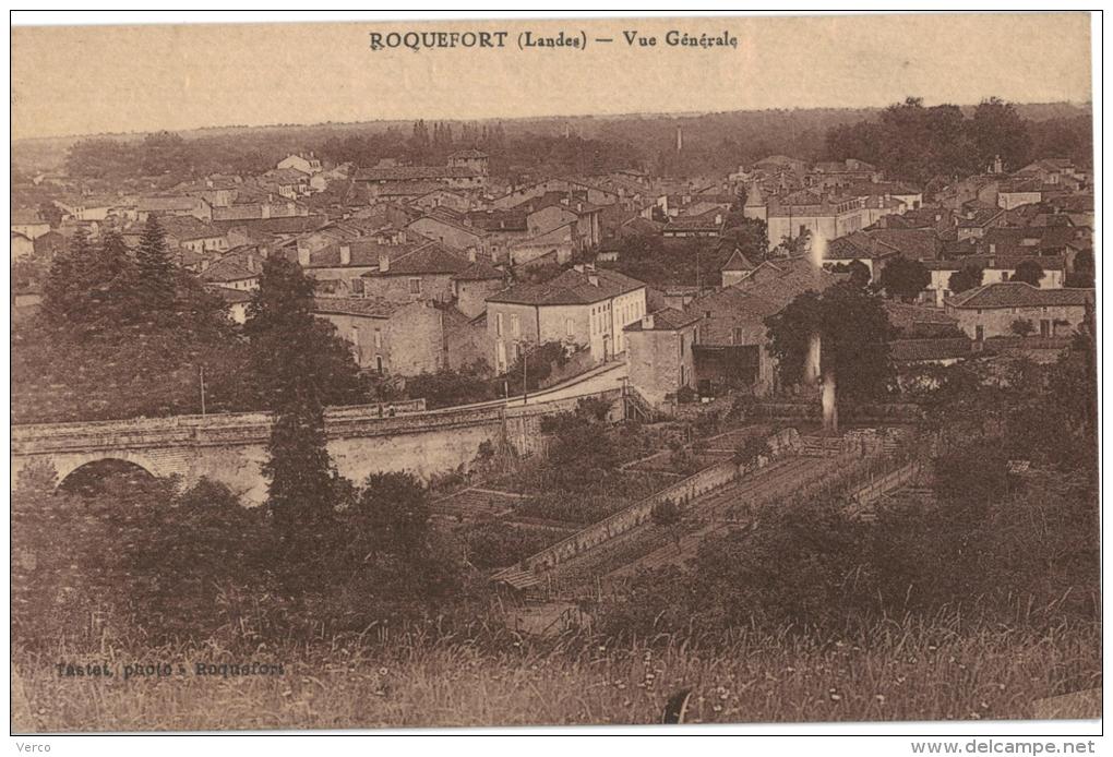 Carte Postale Ancienne de ROQUEFORT