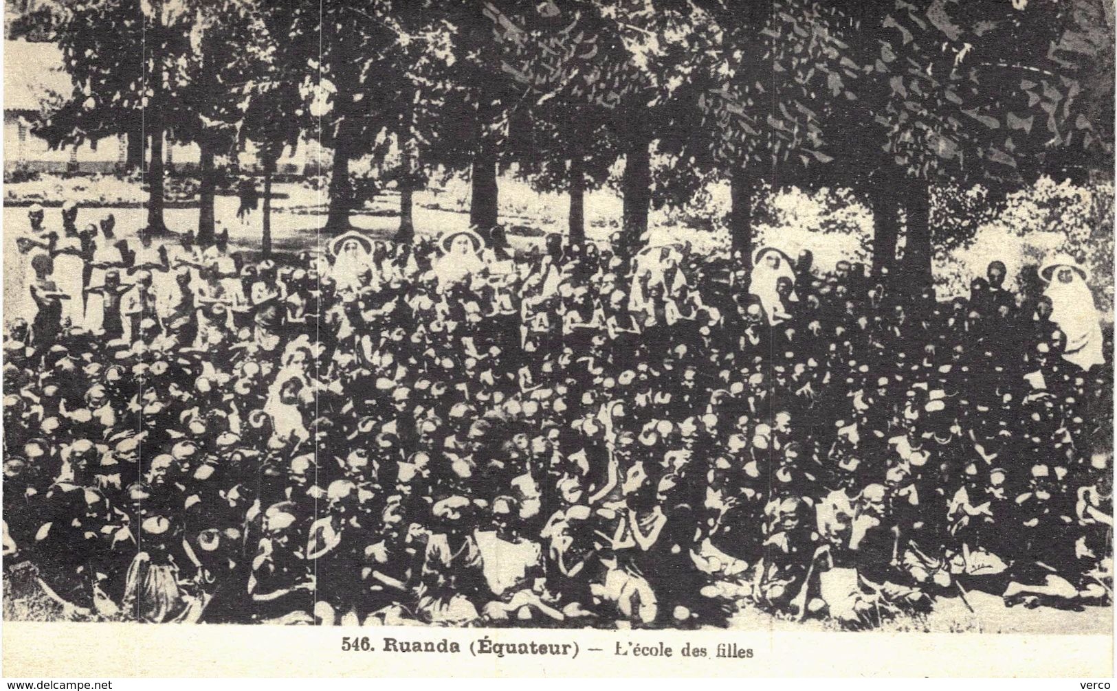 Carte postale ancienne de RUANDA