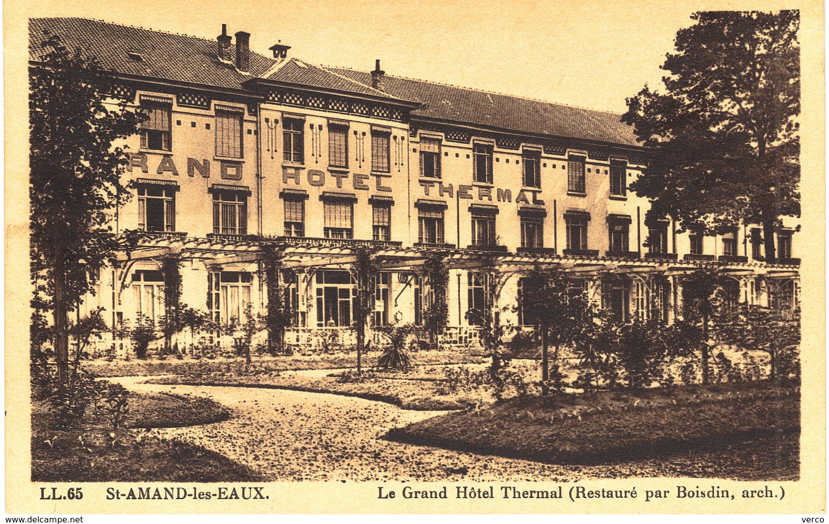 Carte Postale ancienne de SAINT AMAND les EAUX