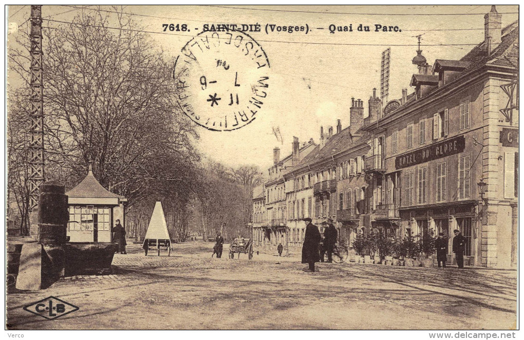 Carte Postale Ancienne de SAINT DIE